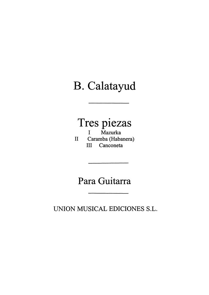 Tres Piezas